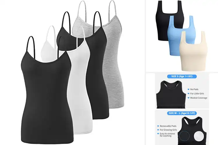 Detailed view of Best Seamless Tank Tops For Teens