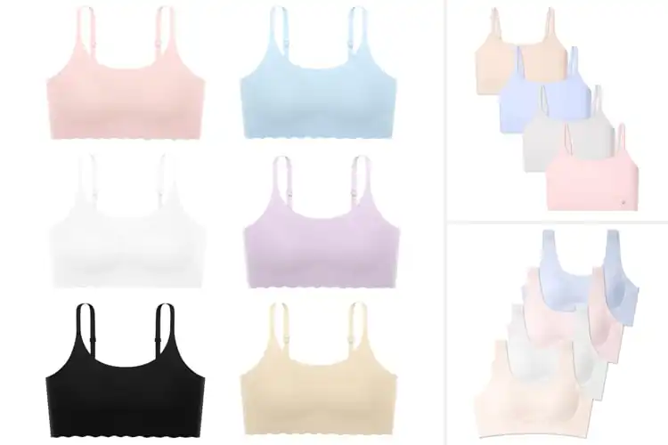 Detailed view of Best Seamless Training Bras For Tweens