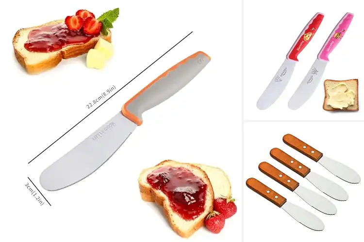 Detailed view of Best Serrated Butter Spreaders
