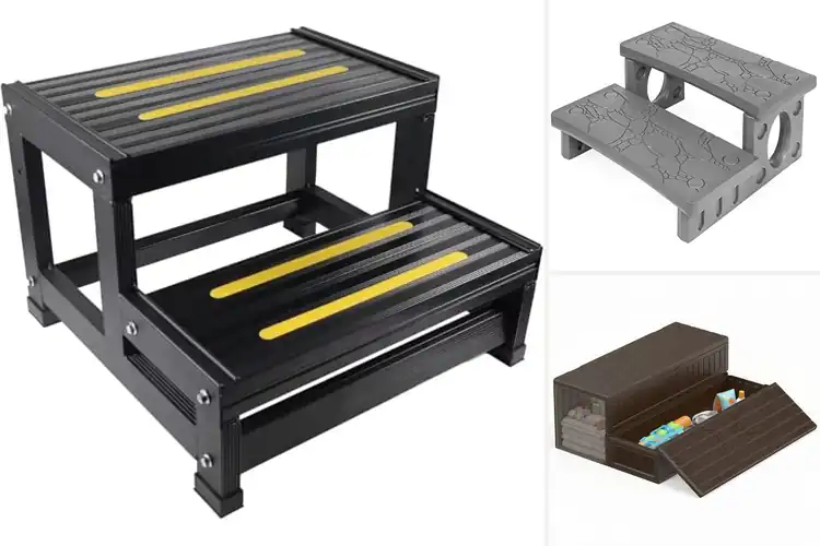 Detailed view of Best Spa Steps: Top 10 Picks for Safer, Enjoyable Spa Time