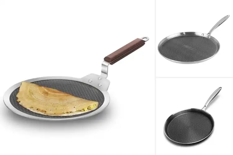 Detailed view of Best Stainless Steel Dosa Tawas