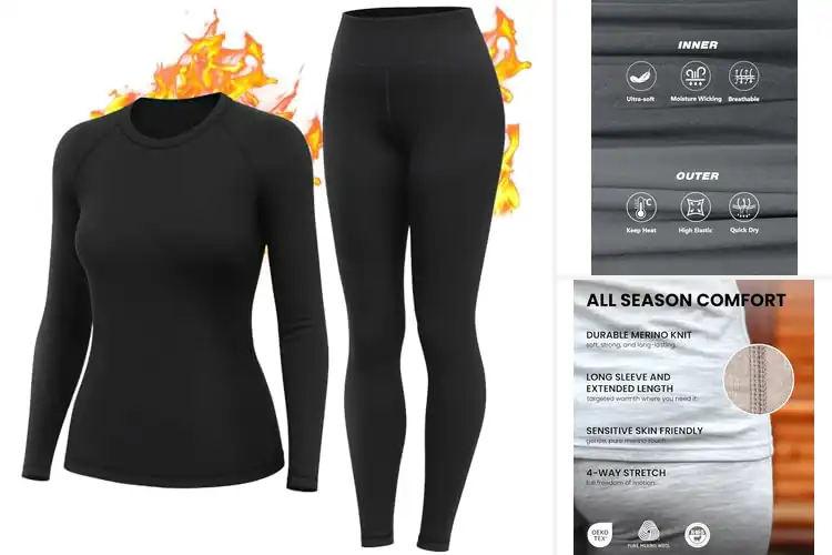 Detailed view of Best Thermal Layers For Women