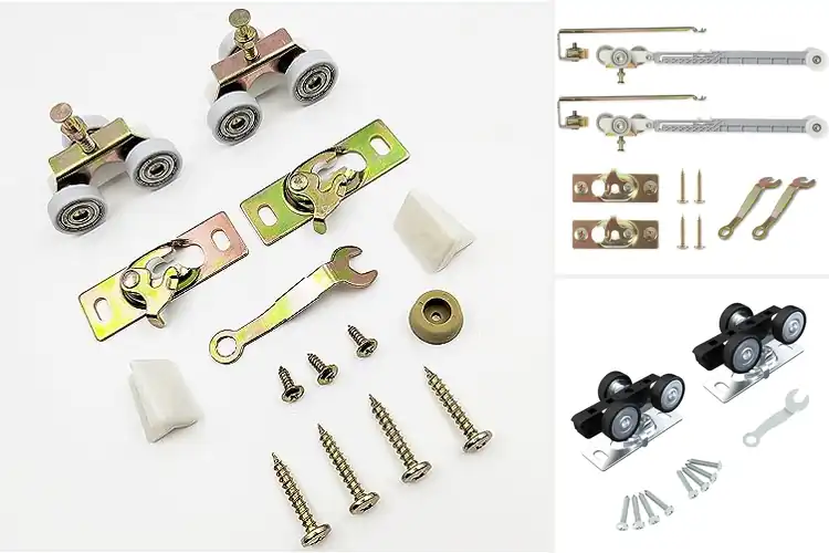 Detailed view of Best Tri-Wheel Pocket Door Hangers