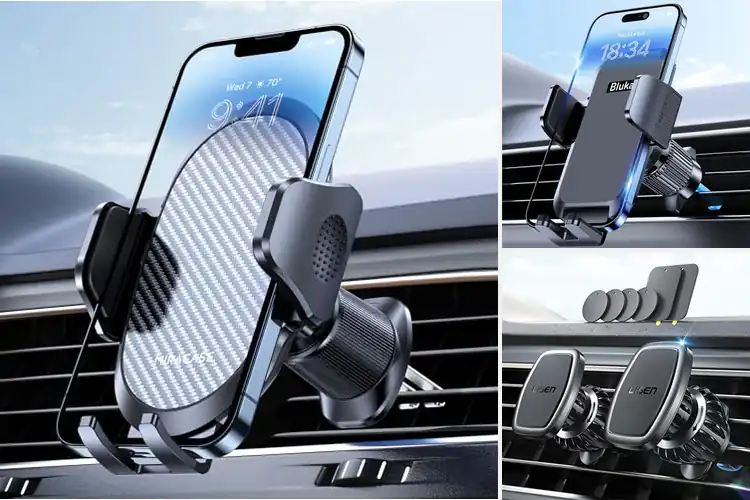 Detailed view of Best Vent Phone Mounts
