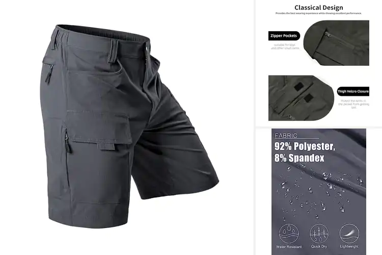 Detailed view of Best Waterproof Hiking Shorts: Stay Dry, Hike Longer