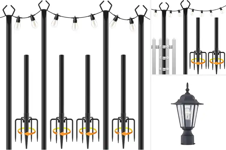 Detailed view of Best Weatherproof Outdoor Light Poles