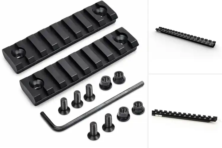 Detailed view of Best Weaver Compatible Rail Sections