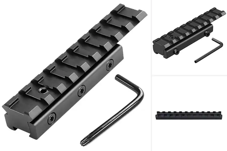 Detailed view of Best Weaver Rail Mounts