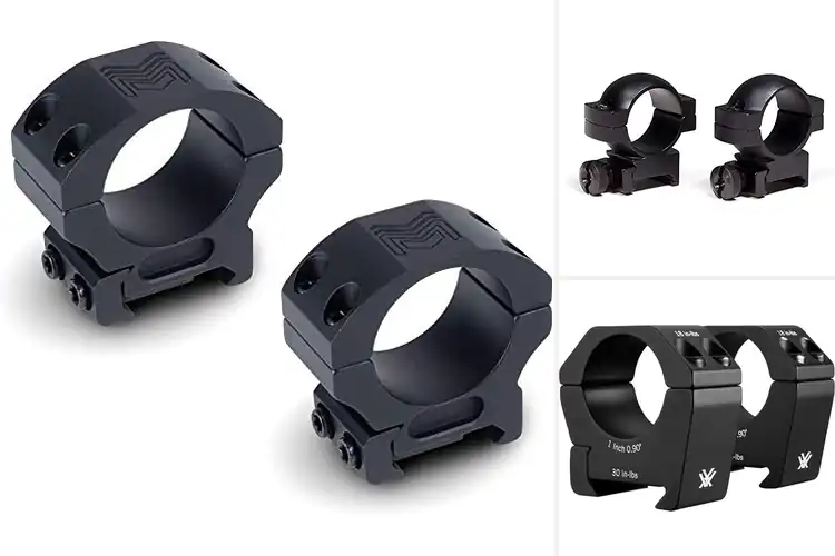 Detailed view of Best Weaver Scope Rings