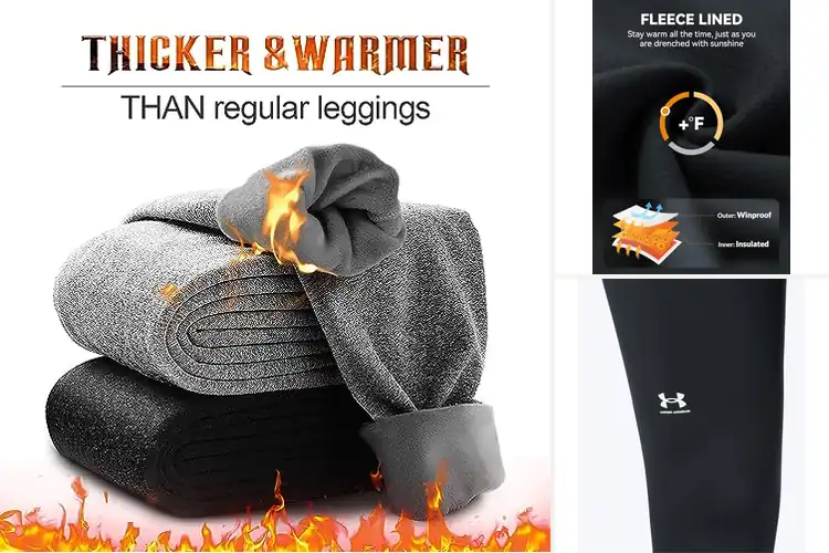 Detailed view of Best Women Cold Weather Leggings for Warm, Cozy Comfort