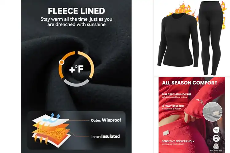 Detailed view of Best Women’s Skiing Leggings