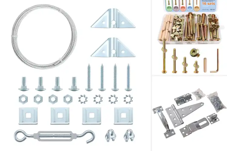 Detailed view of Best Zinc-Plated Hardware Kits